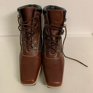 Timberland lace up ankle boots, size 7 1/2